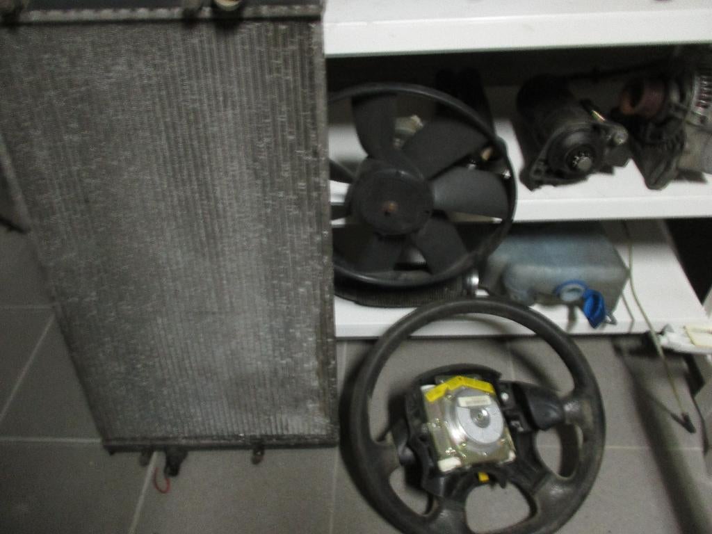 VW onderdelen, Ophalen