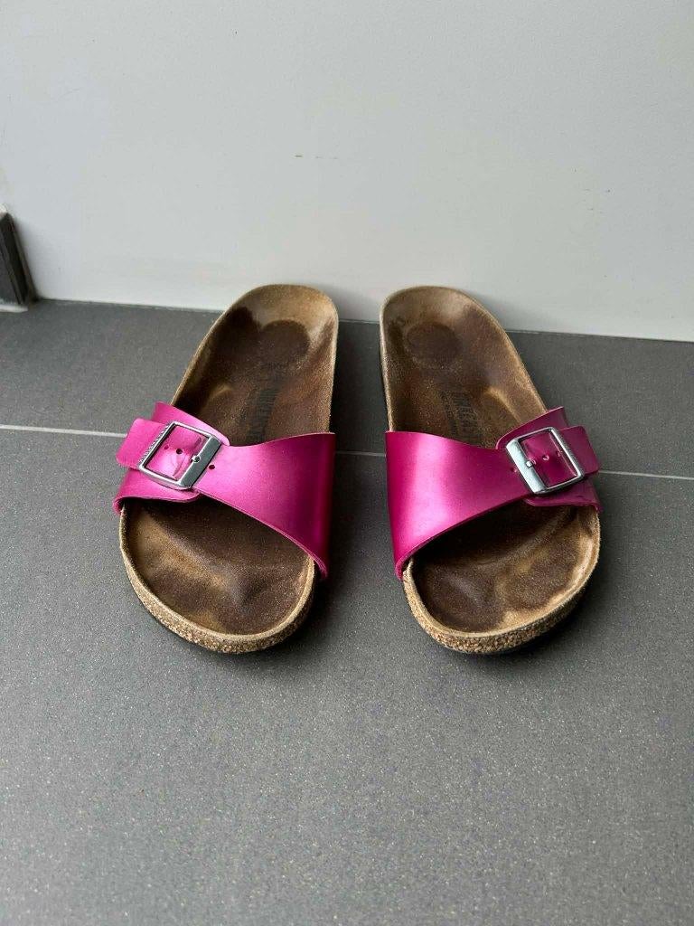 madrid birkenstock, Vêtements | Femmes, Chaussures, Enlèvement ou Envoi, Rose, Pantoufles, Porté