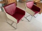 Deux très beaux sièges Leolux, Maison & Meubles, Rouge, Klassiek elegant eigentijds, Comme neuf, Deux