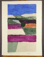 Zeefdruk van Bernard Cathelin, Ophalen of Verzenden