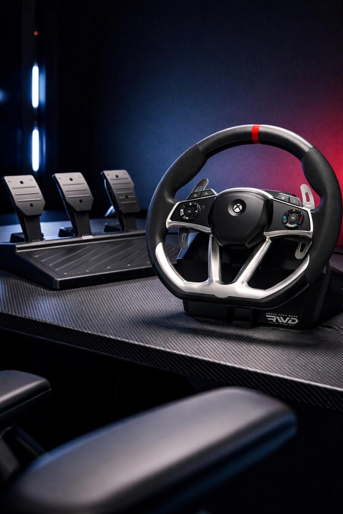 Hori Force Feedback Racing Wheel DLX, Games en Spelcomputers, Ophalen, Zo goed als nieuw, Stuurtje of Sportattribuut, Xbox Series S