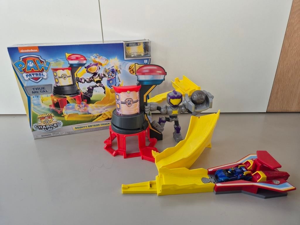 Paw Patrol True Metal - Mighty Meteor Track Set, Ophalen