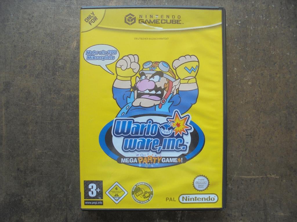 Warioware voor GameCube (zie foto's) !!!LEZEN!!!, Games en Spelcomputers, 1 speler, Ophalen of Verzenden, Gebruikt, Vanaf 3 jaar