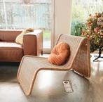 Chaise vintage en rotin des années 70, Maison & Meubles, Enlèvement