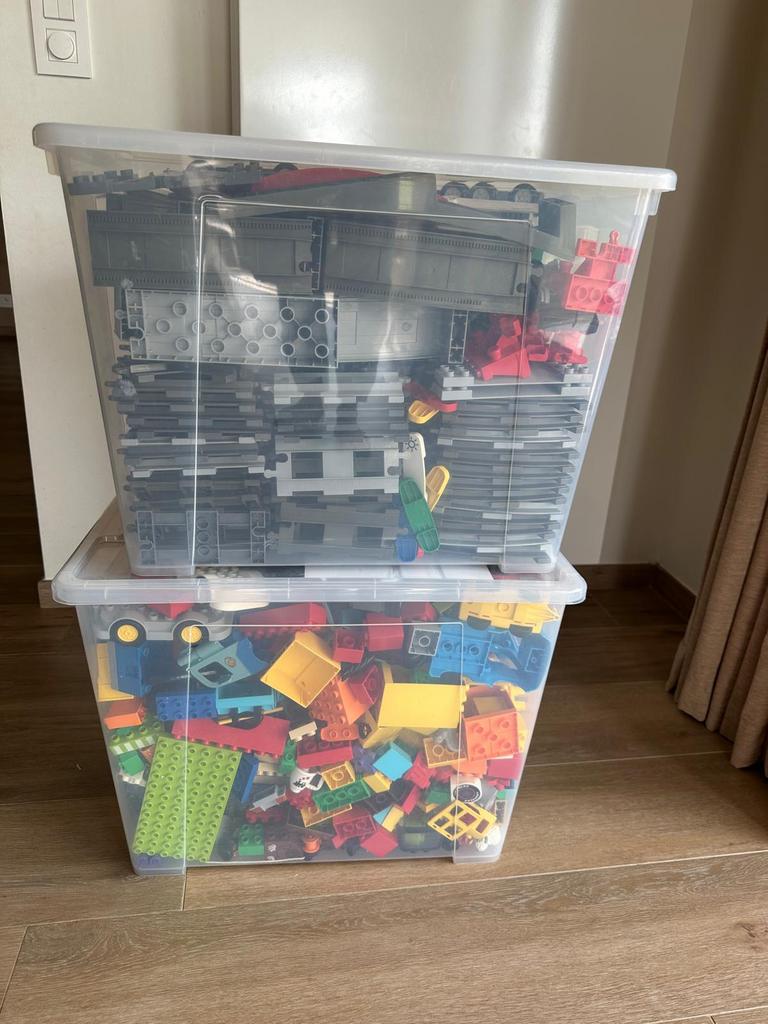 Duplo, gemengd, Ophalen, Gebruikt