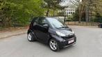 Smart Fortwo 451 – 1.0 Turbo Essence – 84 ch – 2010, Auto's, Smart, Euro 5, Zwart, Leder en Stof, Zwart
