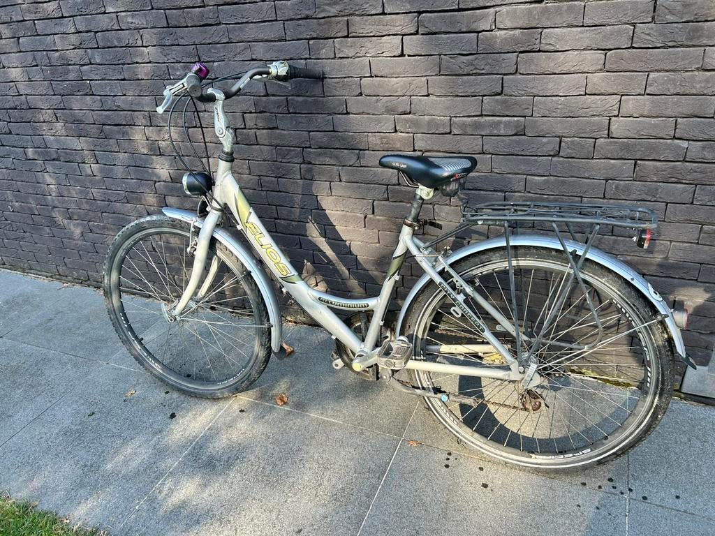 Meisjes fiets 26 inch, Ophalen, Gebruikt, Versnellingen