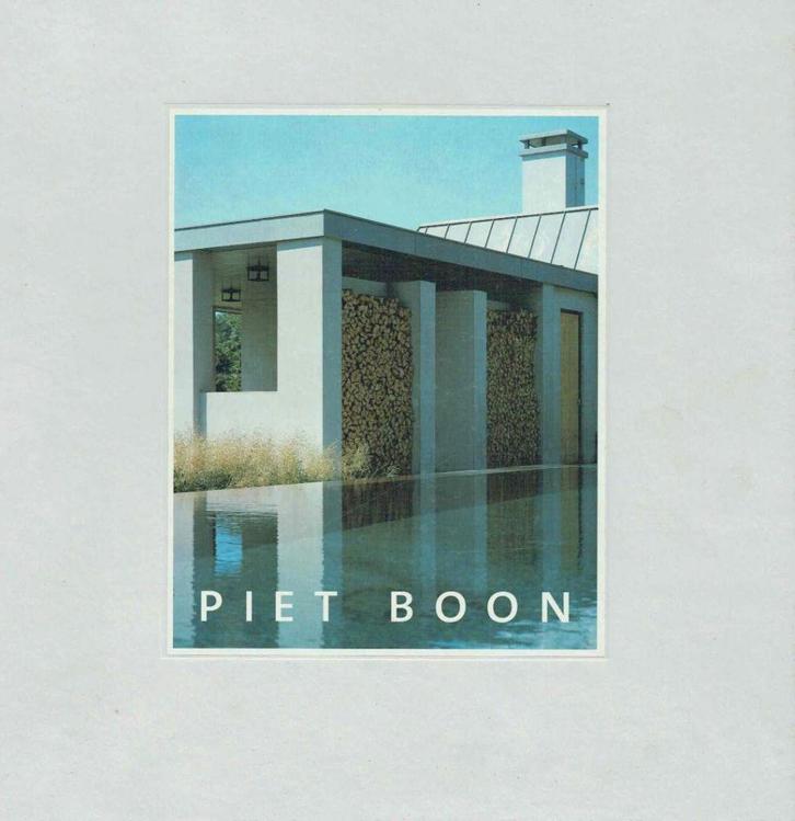 boek: Piet Boon 1 + 2, Boeken, Kunst en Cultuur | Architectuur, Zo goed als nieuw, Architecten, Ophalen of Verzenden