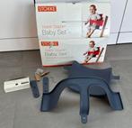 Stokke tripp trapp baby set donkerblauw, Ophalen, Zo goed als nieuw, Meegroeistoel, Afneembaar eetblad