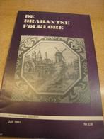De Brabantse Folklore Nr. 238, Dienst voor Gesch. en Folklore Opzoekingen, Ophalen of Verzenden, 20e eeuw of later, Gelezen