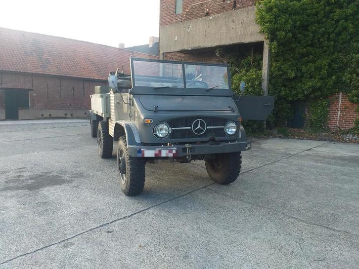 Unimog 404 1967 benzine, Auto's, Oldtimers, Particulier, 4x4, Mercedes-Benz, Benzine, 2 deurs, Handgeschakeld, Vierwielaandrijving