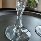 2 Val Saint - Lambert glazen met zandloper., Antiek en Kunst, Ophalen, Glas
