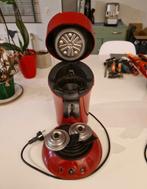 Senseo koffiemachine rood, Ophalen, Gebruikt, Koffiemachine, Koffiepads en cups