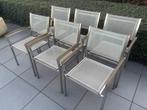 6 Design tuinstoelen, Tuin en Terras, Ophalen, Zo goed als nieuw