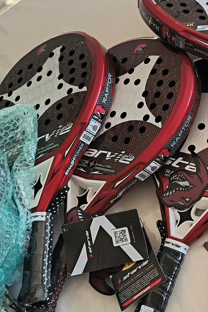Raquette padel ronde starvie - raptor nouvelle, Sports & Fitness, Padel, Enlèvement