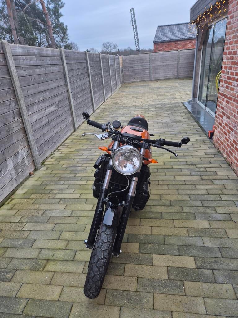 Bmw k100rs 4v caferacer,laag km's,topstaat!, Motoren, 4 cilinders, Gebruikt, Particulier, Sportuitlaat