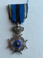 Ordre du Chevalier d'argent Léopold II, Enlèvement ou Envoi, Armée de terre, Ruban, Médaille ou Ailes