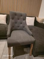 Chaises de salle à manger rurales avec dossier en bon état