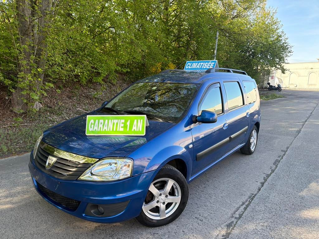 Dacia logan mcv 1.5 dci 7 places clim ct garantie 1 an, Auto's, Dacia, Monovolume, Elektrische ramen, Bedrijf, 5 deurs