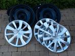 Stalen velgen + sierdoppen Opel., Auto-onderdelen, Ophalen, Velg(en)