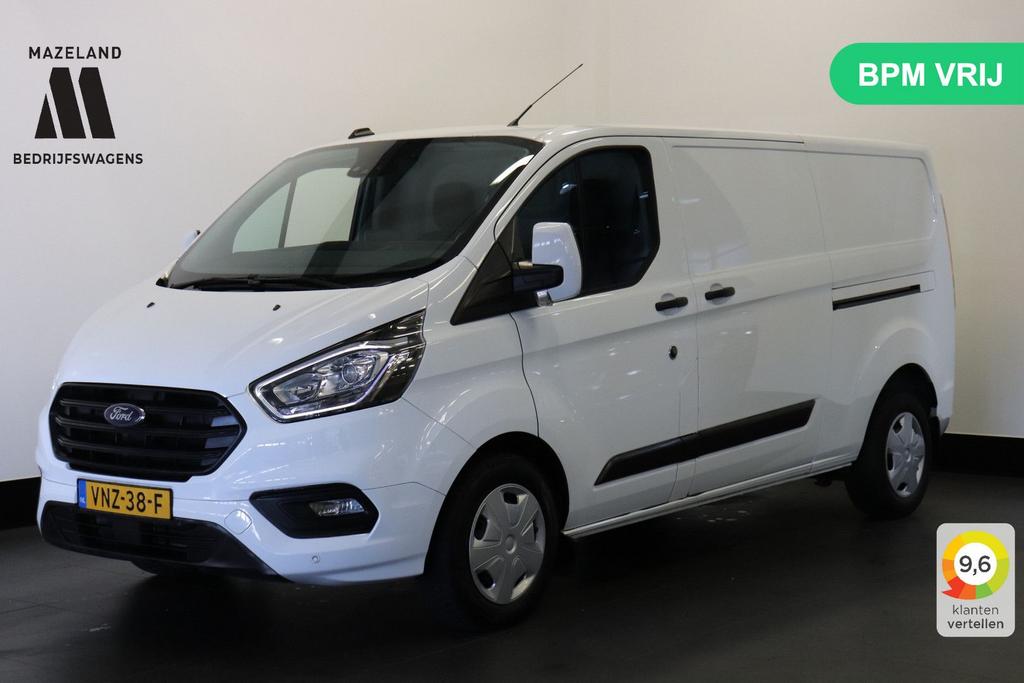 Ford Transit Custom 2.0 TDCI 130PK 2x Schuifdeur L2 - EURO 6, 199 g/km, Wit, Bedrijf, Ford