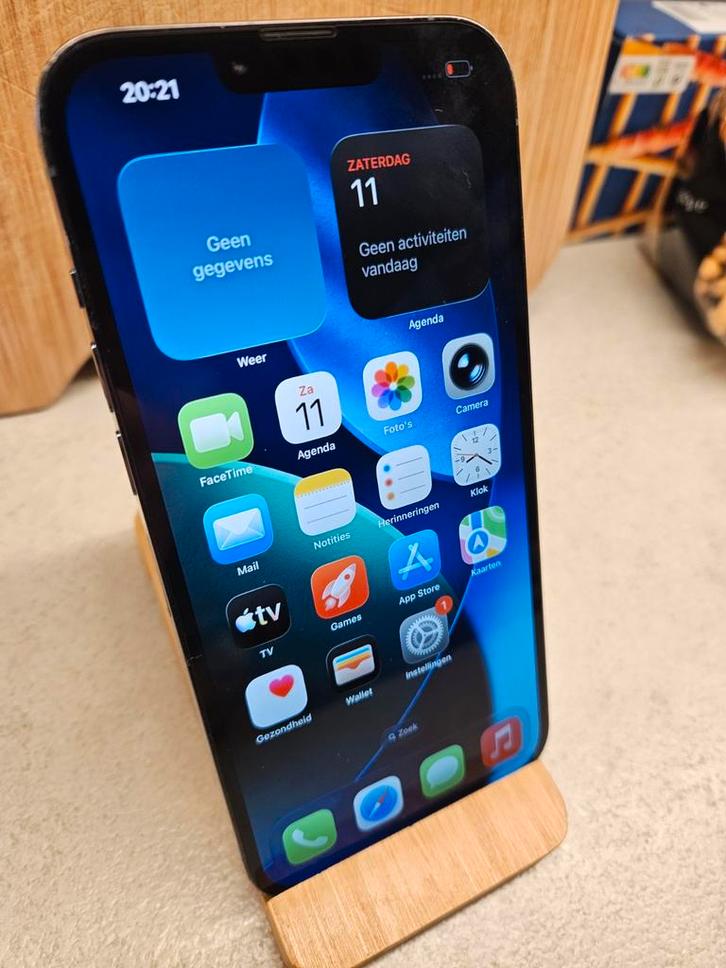 iPhone 13 Pro Max 128 Go, parfait état, avec accessoires, Télécoms, Téléphonie mobile | Apple iPhone, Comme neuf, 128 GB, Sans abonnement