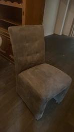 Mooie lederen stoel op wieltjes, Huis en Inrichting, Ophalen, Bureaustoel