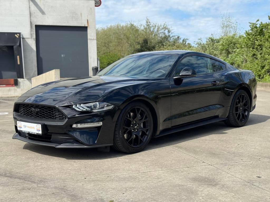 FORD MUSTANG ECOBOOST / GT PACK! / 52.000 KM! / GEKEURD VVK!, Auto's, Ford, Achterwielaandrijving, Leder, Handgeschakeld, Parkeerassistent