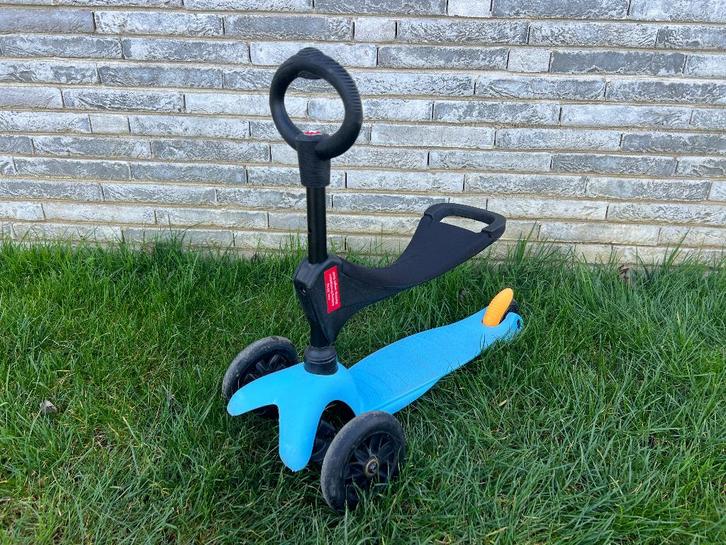 Mini Micro Step + zitje (met afzonderlijke kleurafwerking), Vélos & Vélomoteurs, Trottinettes, Utilisé, Step simple, Enlèvement