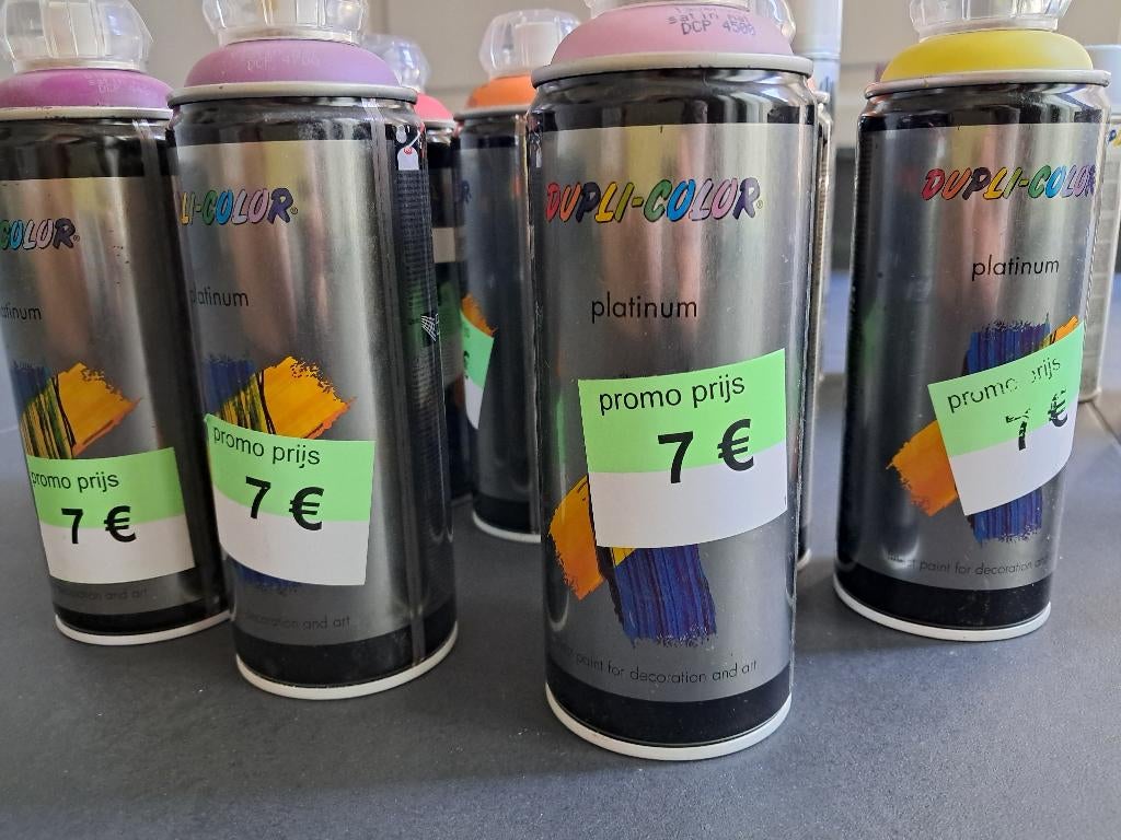verf - spuitbussen - gratis, Ophalen, Nieuw, Verf