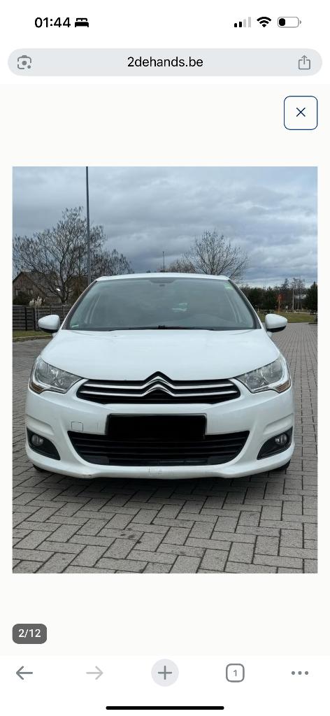 Citreon c4, Automaat, Euro 5, Stof, Beige