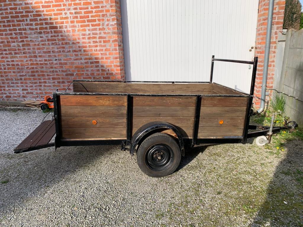 Remorque 2,50 m x 1,40 m, Enlèvement, Utilisé