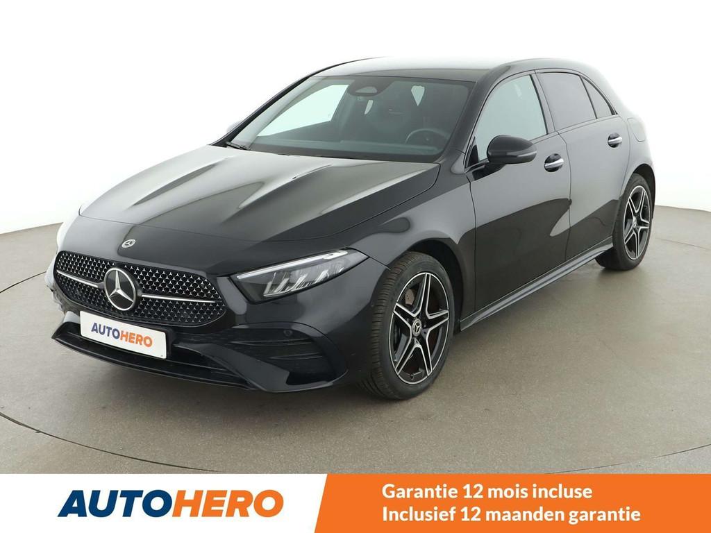 Mercedes-Benz A-Klasse 250 A 250e AMG Line (bj 2024), Auto's, Gebruikt, 1700 kg, Alcantara, Zwart
