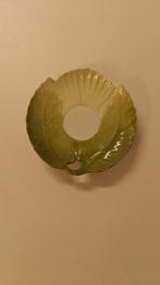 Decoratieve Groene Blad Schotel, Antiek en Kunst, Ophalen