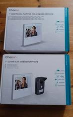 Vidéophone avec 2 écrans 7" ultra slim - Blanc pour 2 étages, Enlèvement ou Envoi