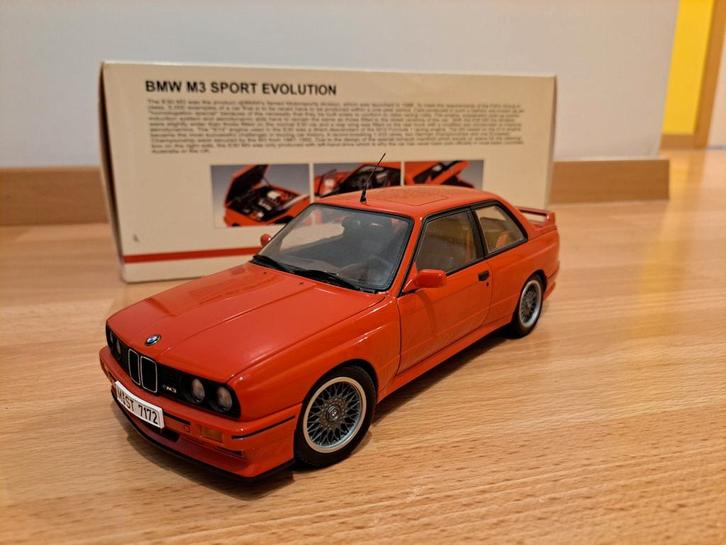 BMW M3 Sport Evolution 1/18 Autoart, Hobby en Vrije tijd, Modelauto's | 1:18, Gebruikt, Auto, Autoart, Ophalen