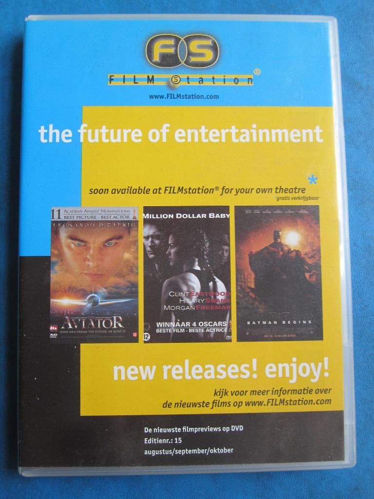 Film Station - The future of entertainment nr 15, Vanaf 16 jaar, Ophalen of Verzenden, Zo goed als nieuw, Boxset