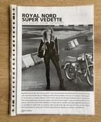 Map met documentatie Royal Nord  Super Vedette Bromfietsen, Fietsen en Brommers, Verzenden, Zo goed als nieuw