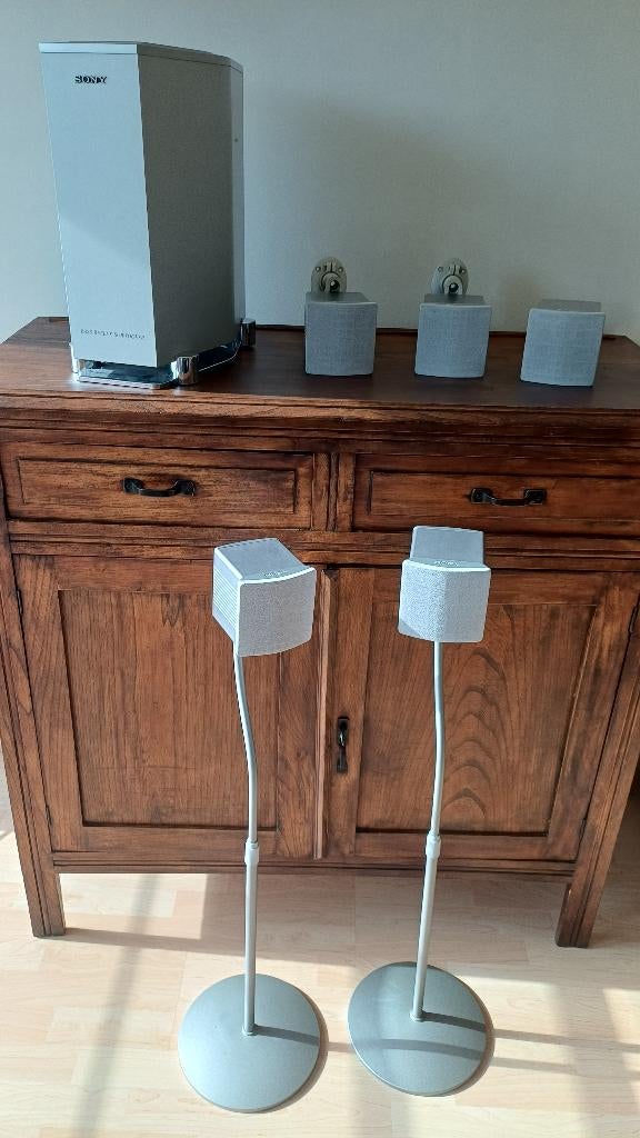 Complete Sony Surround Speaker Set / 6 Luidsprekers, Audio, Tv en Foto, Luidsprekerboxen, Ophalen of Verzenden, Zo goed als nieuw