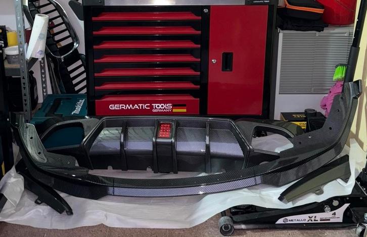 Diffuser voor BMW G20 / G21 carbon from 2019 with M340i look, Autos : Pièces & Accessoires, Carrosserie & Tôlerie, Pare-chocs