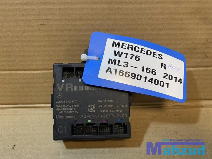 MERCEDES A KLASSE W176 Rechts voor deur module 2012-2018, Auto-onderdelen, Elektronica en Kabels, Mercedes-Benz, Gebruikt
