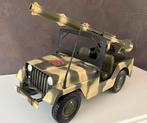 Vintage Action Man Molto Camo Jeep met bazooka, Collections, Enlèvement ou Envoi, Utilisé