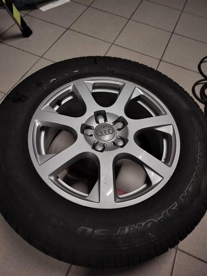 Pneus + jantes Audi Q5 neufs, Autos : Pièces & Accessoires, Pneus & Jantes, Pneu(s), Pneus hiver, Enlèvement