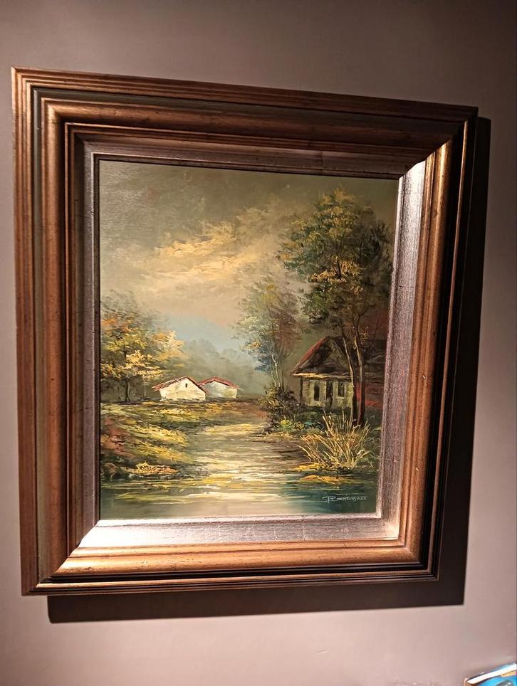 landelijk wonen, Antiek en Kunst, Kunst | Schilderijen | Klassiek, Ophalen