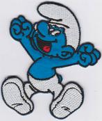 Smurfen stoffen opstrijk patch embleem #1, Verzenden, Nieuw