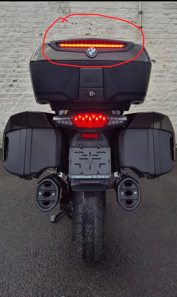 Feux stop top caisse  BMW k1600/sacs pour valises, Motos, Enlèvement ou Envoi, Comme neuf