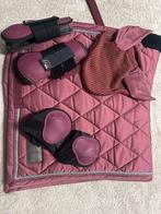 Zadeldek en toebehoren - paars/roos, Dieren en Toebehoren, Ophalen of Verzenden, Zo goed als nieuw