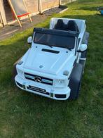 Elektrische Kinderauto Mercedes Benz met 2 plaatsen, Ophalen, Zo goed als nieuw