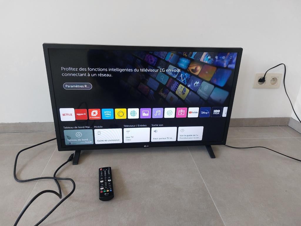 Smart TV LG 32" (80cm) – Full HD & Applications intégrées, Audio