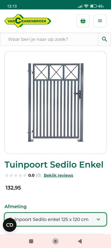 Nieuwe tuinpoort, Jardin & Terrasse, Portes de jardin, Enlèvement